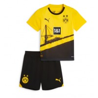 Borussia Dortmund Heimtrikotsatz Kinder 2023-24 Kurzarm (+ Kurze Hosen)
